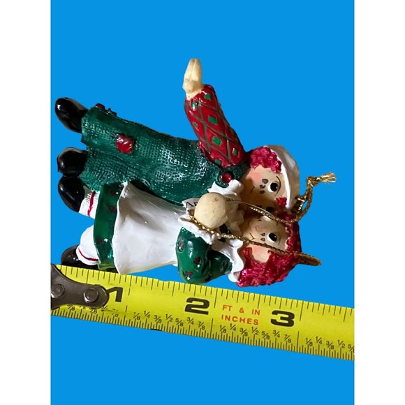 Hallmark Raggedy Ann and Andy Christmas Tree Ornament - Picture 6 of 6
